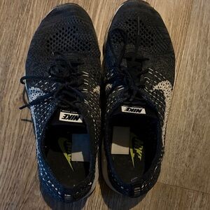 Nike Black and White Athletic Shoes